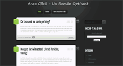 Desktop Screenshot of ancagilca.com